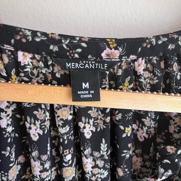 J. Crew Mercantile Daisy Print Midi Dress Sz M - Picture 7 of 8